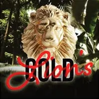 gold lions logo cannabis dispensary