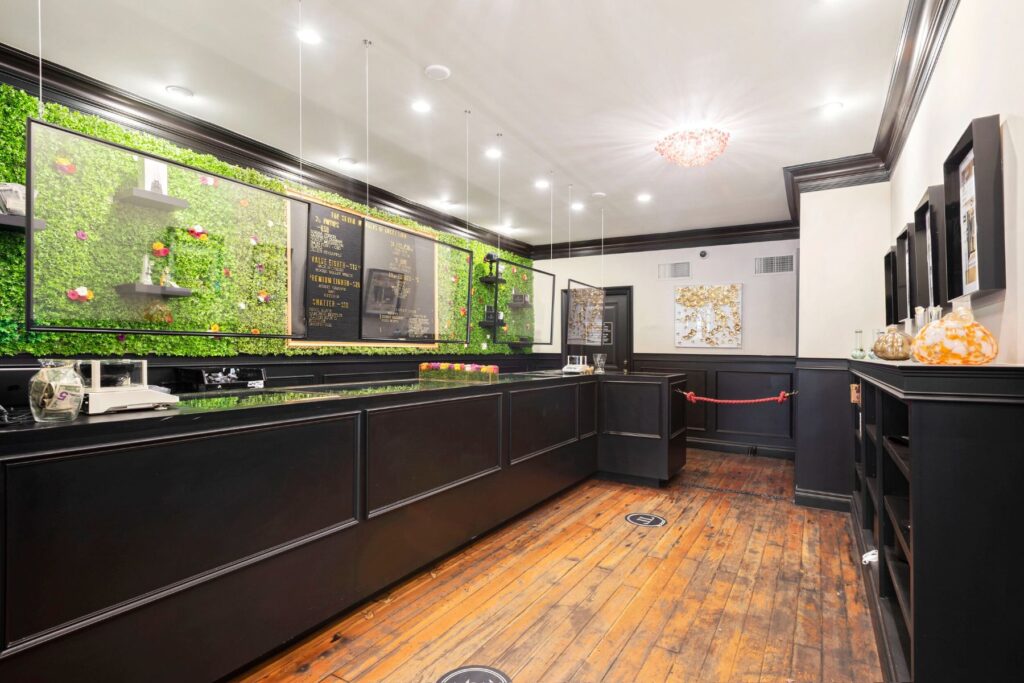 interior photo of NE portland dispensary