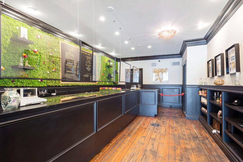 interior photo of NE portland dispensary