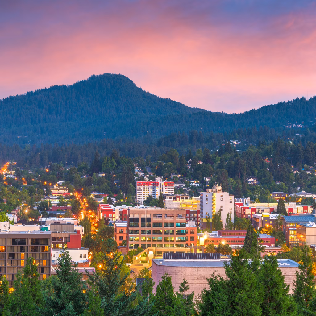 View of Eugene Dispensary Service Area
