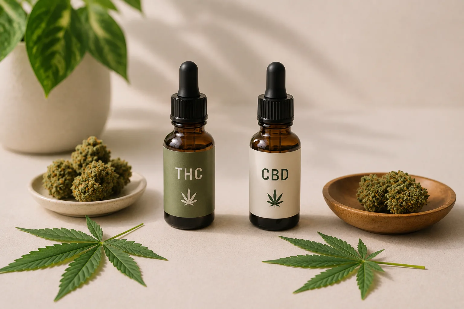 A Guide to THC vs CBD: How They Differ, How They Feel, and How to Choose
